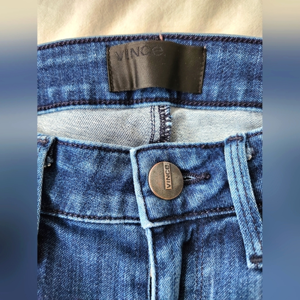 VINCE. Riley Denim Leggings Size 26
